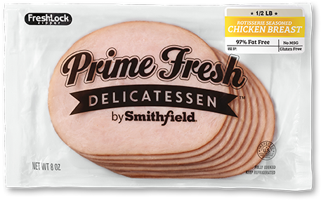 Rotisserie Seasoned Chicken Breast - Prime Fresh Delicatessen By Smithfield (620x450), Png Download