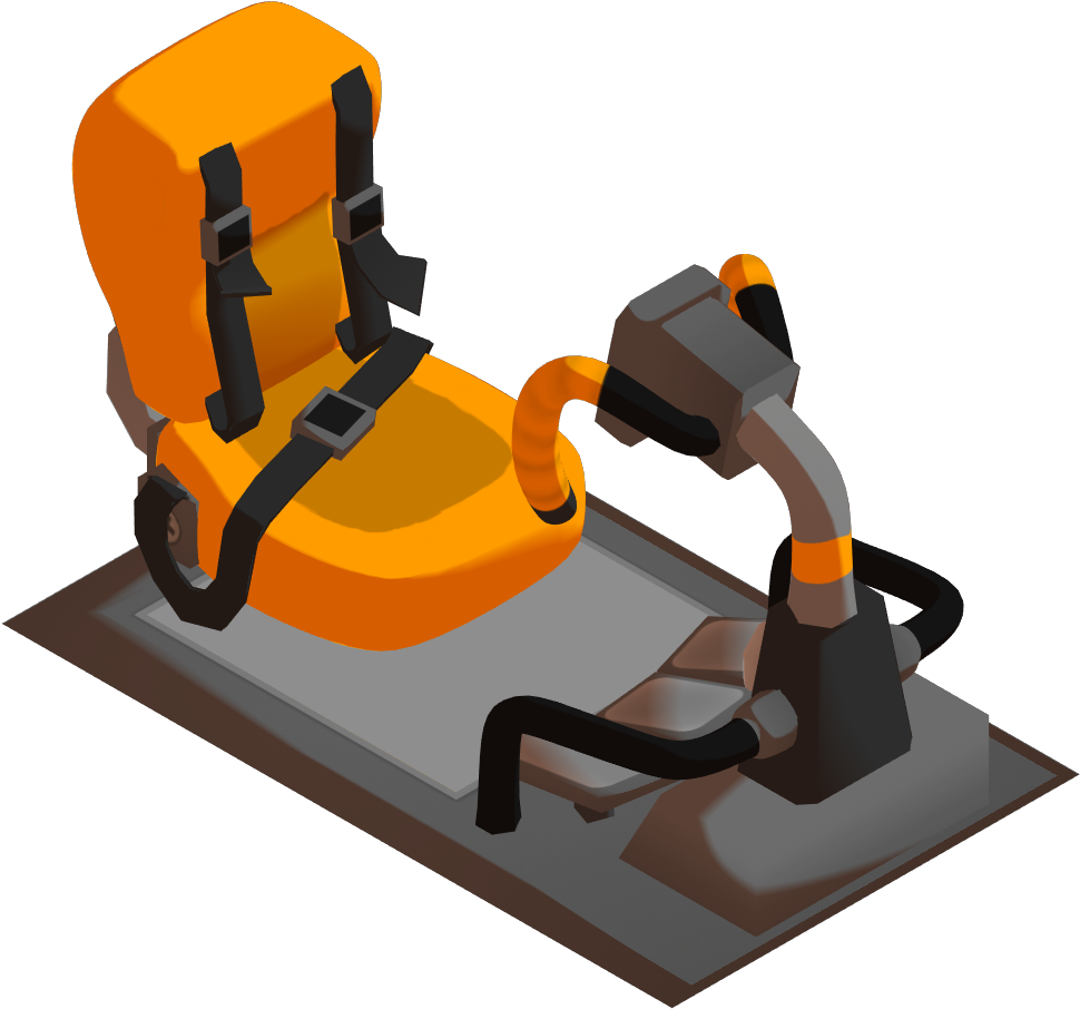 Scrap Mechanic Driver Seat (1000x1000), Png Download