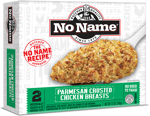 No Name® Parmesan Crusted Chicken Breast - No Name Salmon, Salsa Recipe, Boneless & Skinless, (800x500), Png Download