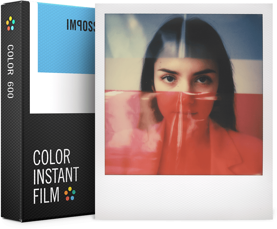 Impossible Project 600 White Frame Film - Impossible Sx 70 Film (1024x1024), Png Download