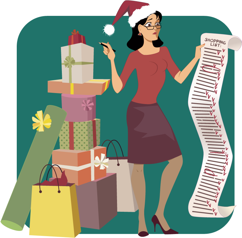 Holiday Shopping Transparent (800x800), Png Download