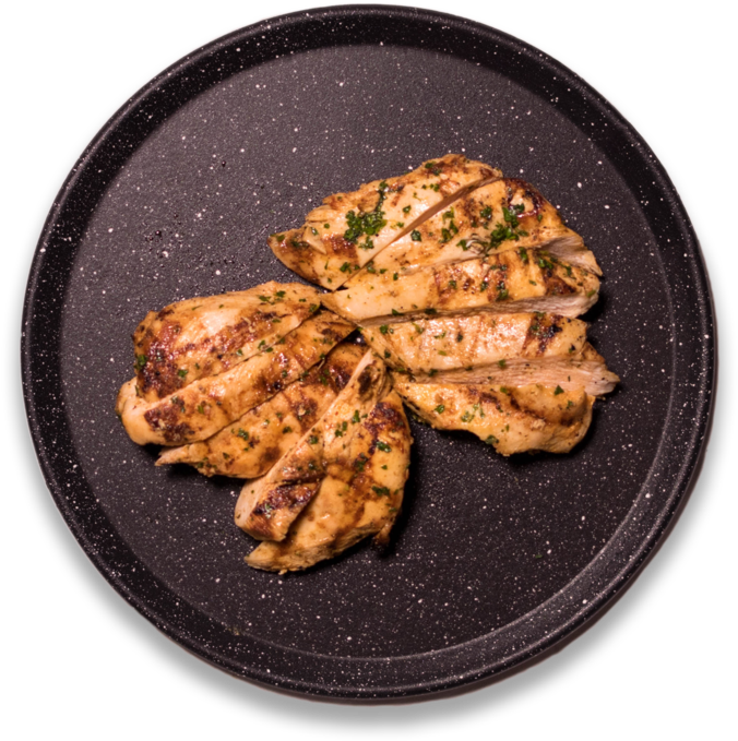 1lb Of Chicken Breast - Chicken As Food (800x790), Png Download