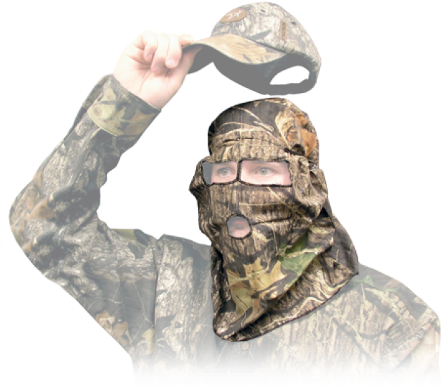 Primos Ninja Cotton 1/2 Face Mask (mossy Oak New Break-up) (1500x850), Png Download