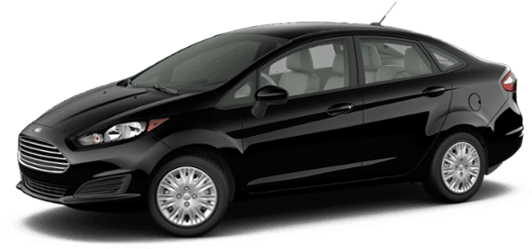 Shadow Black - Ford Fiesta (600x300), Png Download