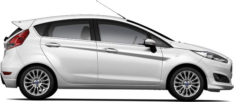 Available In Frozen White - Ford Fiesta Frozen White 2018 (980x390), Png Download