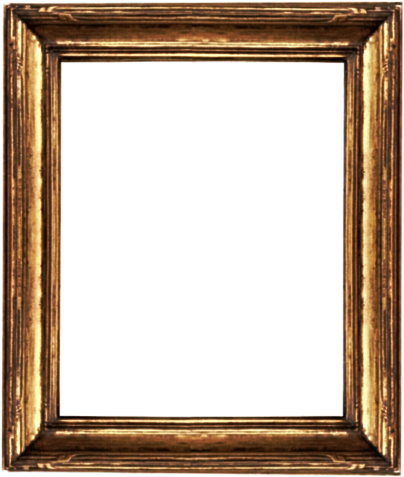 Antique Frames Png - Thin Antique Picture Frames (825x968), Png Download
