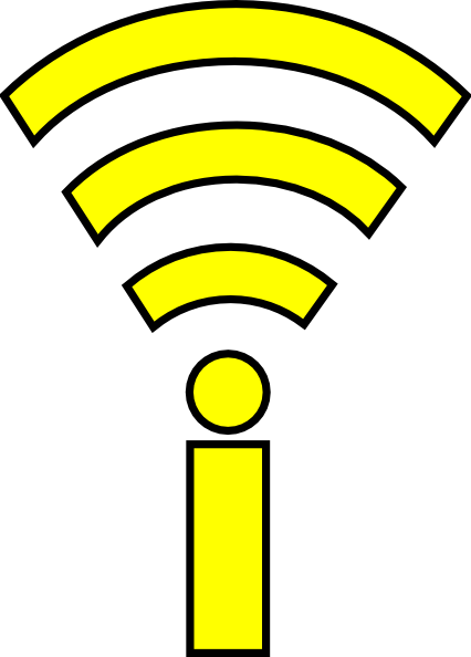How To Set Use Wifi Signal Clipart (426x594), Png Download