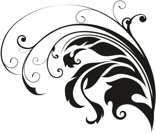 Vinilo Decorativo Ornamento - Indigos Ug Wandtattoo W314 Blatt Ranke Baum Pflanze (760x760), Png Download