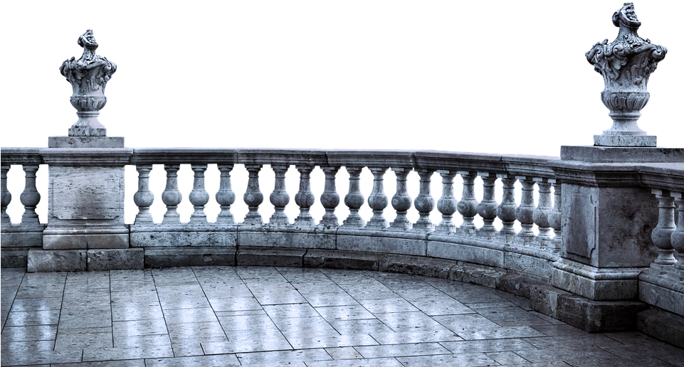 Balcony, Antique, Ground, Pillar, Sculpture, Isolated - Ghent (960x638), Png Download