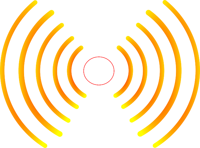 Wireless Signal - Illustration Of Radio Waves (640x474), Png Download