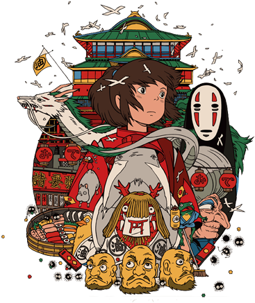 Spirited5 Spirited Spirited Away - Spirited Away Iphone 7 Case (500x500), Png Download