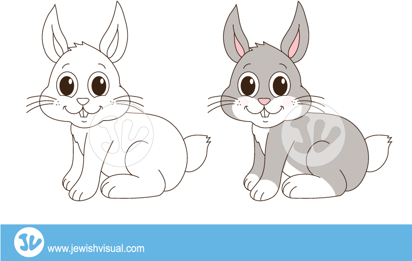 Rabbit-clipart - Rabbit (842x595), Png Download
