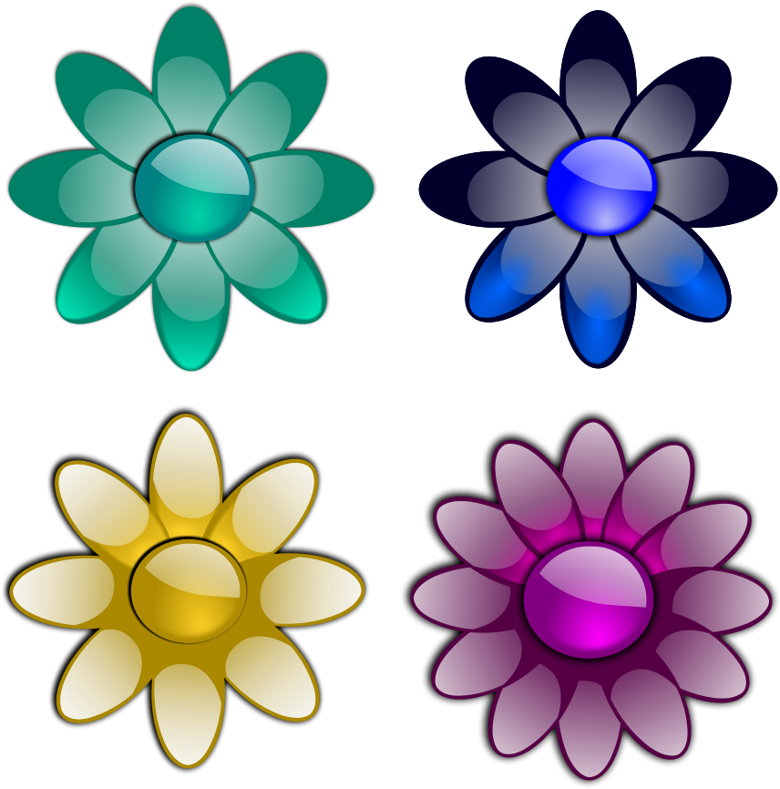 Flower Clipart Png File Tag List, Flower Clip Arts - Flowers Clip Art (889x900), Png Download