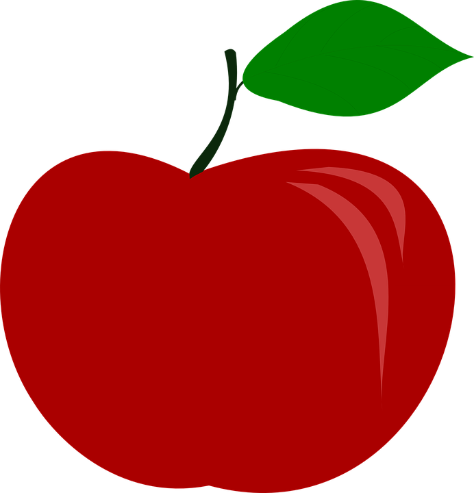 Apple Fruit Clipart Clipground Of Apple Vector Png Full Size Png Download Seekpng
