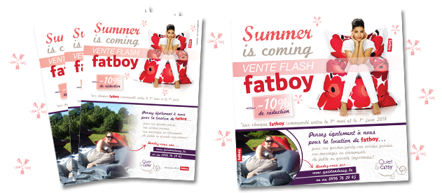 Quiet And Cosy Flyers - Fatboy Original Marimekko Unikko Bean Bag - Red (630x400), Png Download