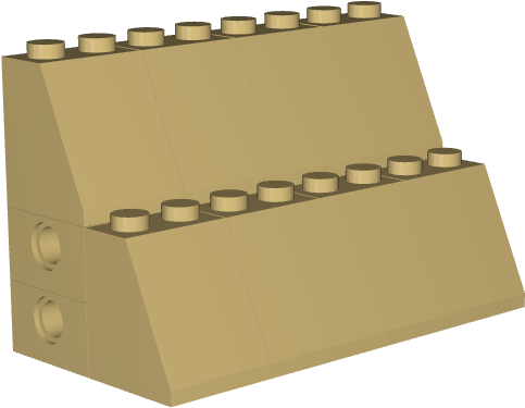 Lego Brick Trench Wall - Wood (1686x836), Png Download
