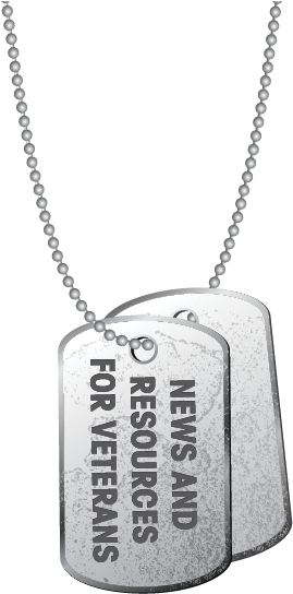 Dog Tags Veterans Png (308x570), Png Download