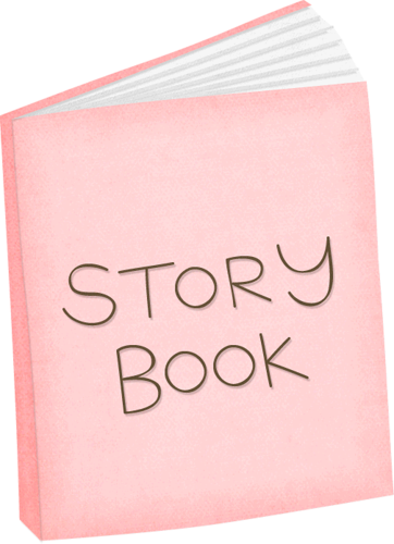 pix Book Bedtime Story Clipart pink story book story book clip art