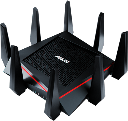 Rt-ac5300 Is The Best For Gaming 4k Streaming And Your - Asus Rt-ac5300 Tri-band Wireless Gigabit Router (980x551), Png Download