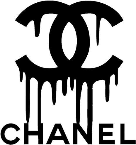 Chanel Logo Transparent Drip Png - Chanel Logo Png (500x526), Png Download
