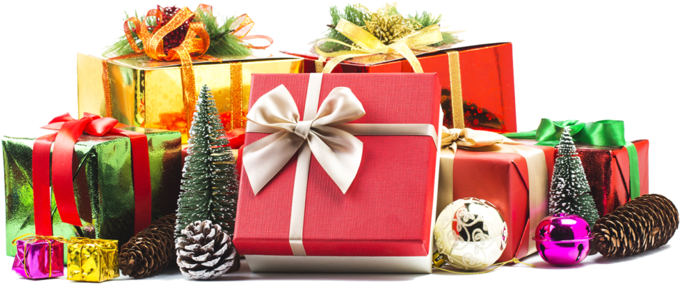 Encuentra El Regalo Perfecto Para Navidad - Navidad Regalos Png (1030x481), Png Download