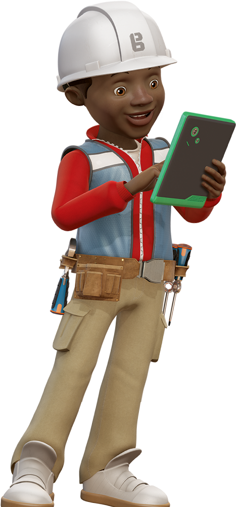 Bob Der Baumeister Leo (467x1000), Png Download
