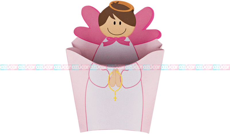 Mylin Cajita Bautizo Rosa 12/6 Fantasias Miguel Mylin - Fantasias Miguel - Mylin (800x800), Png Download