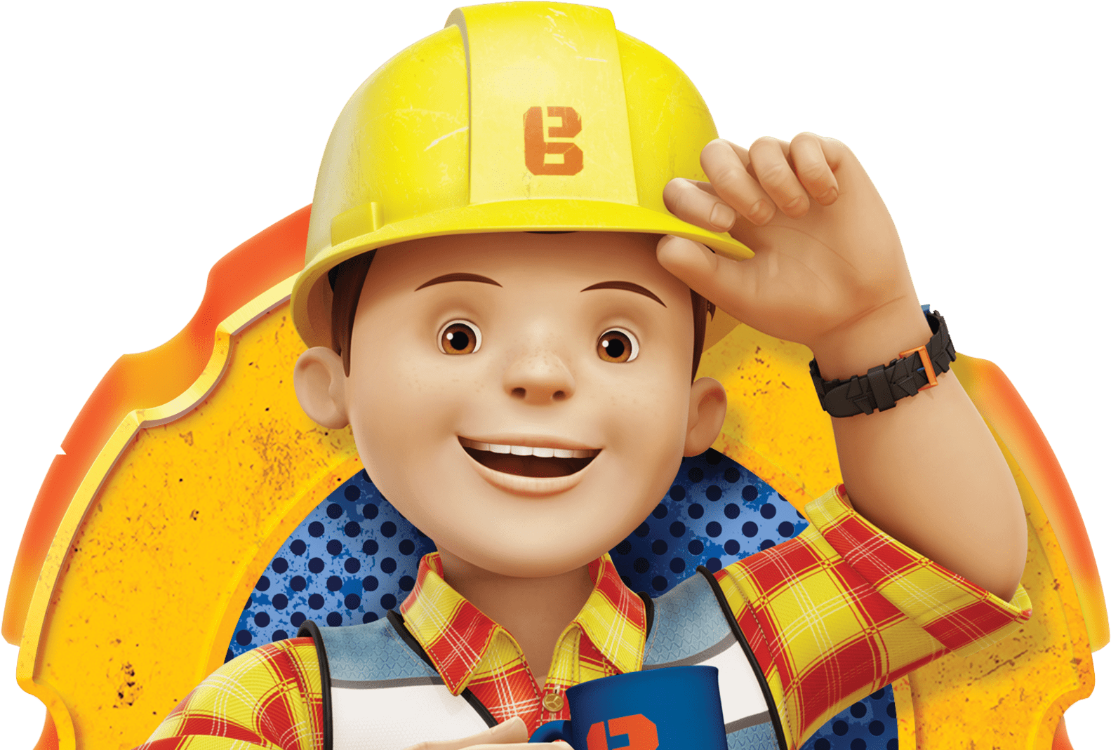 Bob The Builder Immersive Zone - Bob The Builder: Lofty And The Giraffe (2500x1071), Png Download