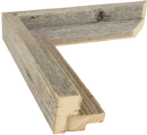 Barn Wood Picture Frames By Frame Usa - Make Barn Wood Frame (500x500), Png Download