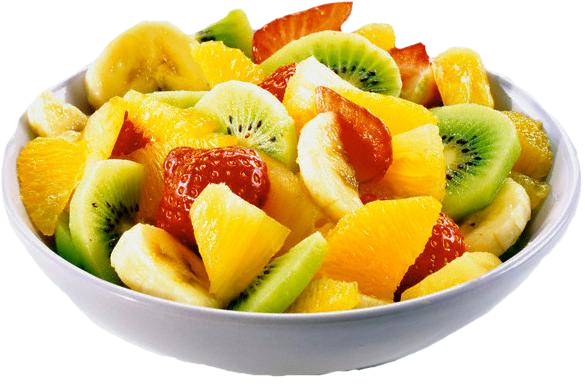 Esta Deliciosa Ensalada De Frutas Son Nutritivas Y - Ensalada De Frutas Tropical (585x388), Png Download