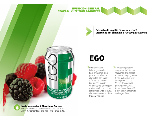 Ego Vitamin Supplement Drink (600x600), Png Download