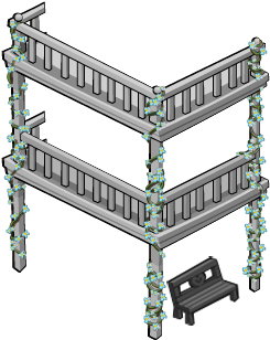 Inn Upgrade Wood Balcony-icon - Shelf (325x475), Png Download