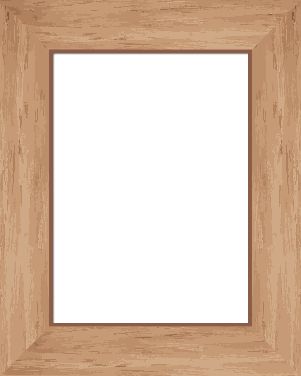 A Simple Guide To Diffe Types Of Picture Frames Blue - Simple Wooden Picture Frame (1027x1280), Png Download