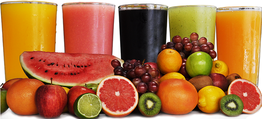 Sucos De Frutas Png (850x418), Png Download