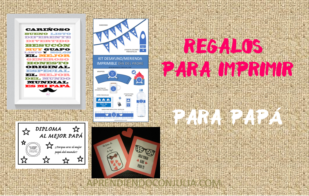 Lámina Imprimible Para El Día Del Padre Y Otros Regalos - Father's Day (1063x676), Png Download