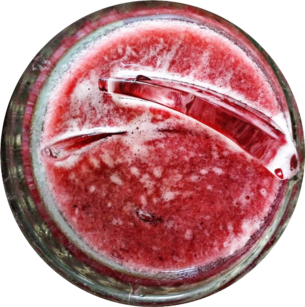 Jugosnaturales 🍹 Frutas Rojo Fresco - Red Meat (1024x1031), Png Download