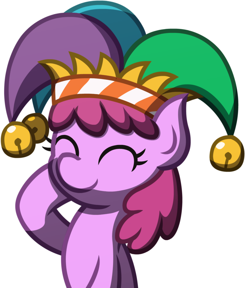 Redenchilada, Berry Punch, Berryshine, Cute, Hat, Jester - Cartoon (1092x1024), Png Download