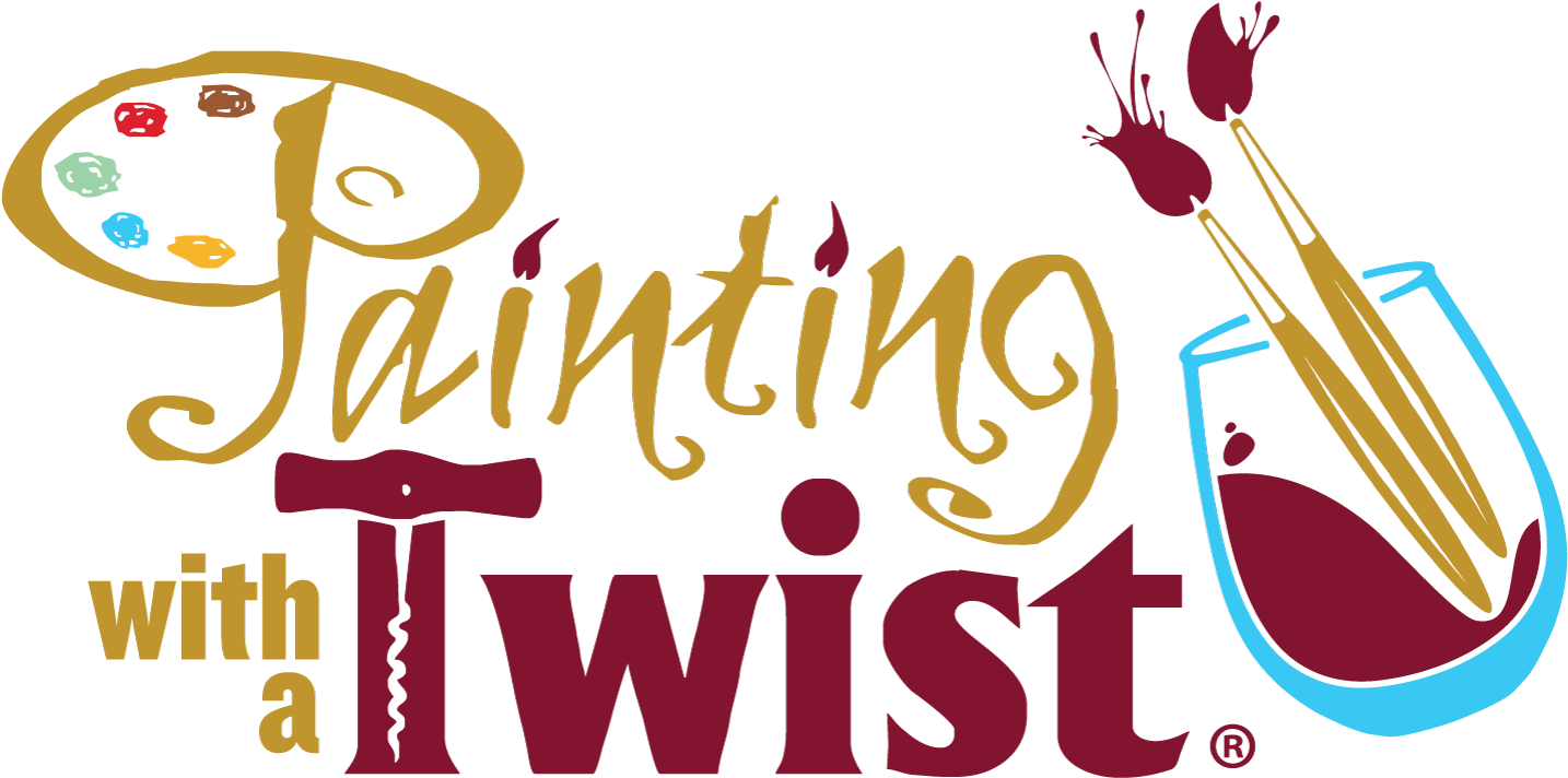 Painting With A Twist Logo (1500x788), Png Download