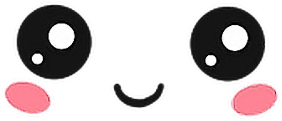 Ojos Kawaii Png (1024x1024), Png Download