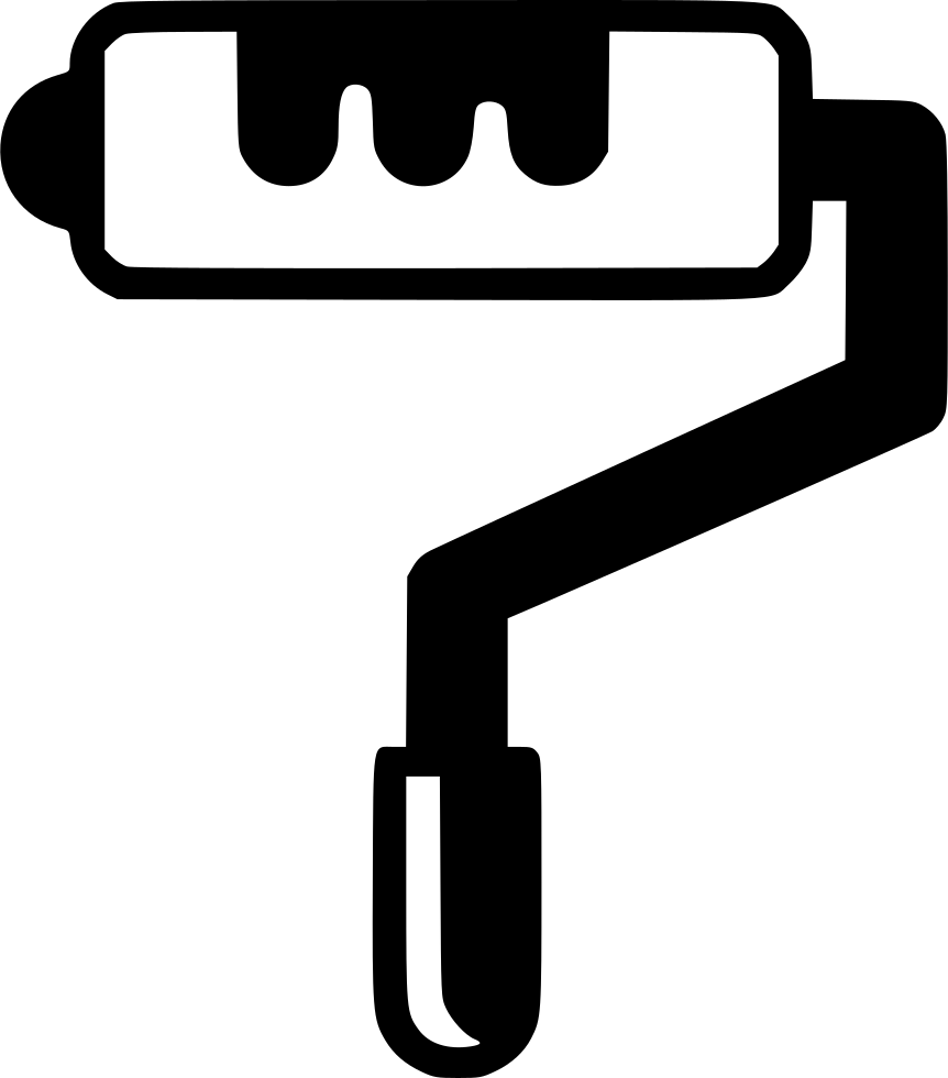 Job Paint Painting Roll Roller Comments - Painting (862x980), Png Download