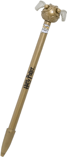 Harry Potter Golden Snitch Pen (600x600), Png Download