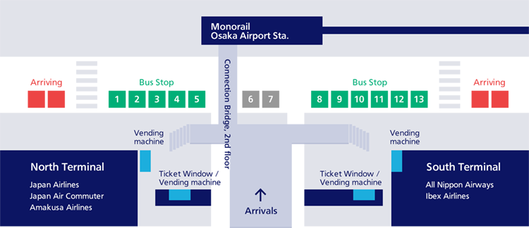 Please Buy A Ticket From The Ticket Vending Machine - 伊丹 空港 バス 乗り場 (750x324), Png Download