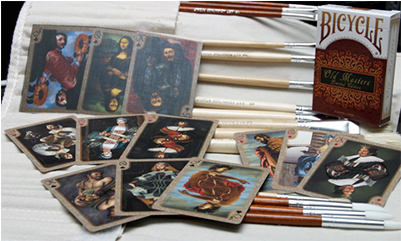 Bicycle Old Masters Playing Cards By Collectable Playing - Bicycle Old Masters Limited Edition (400x400), Png Download