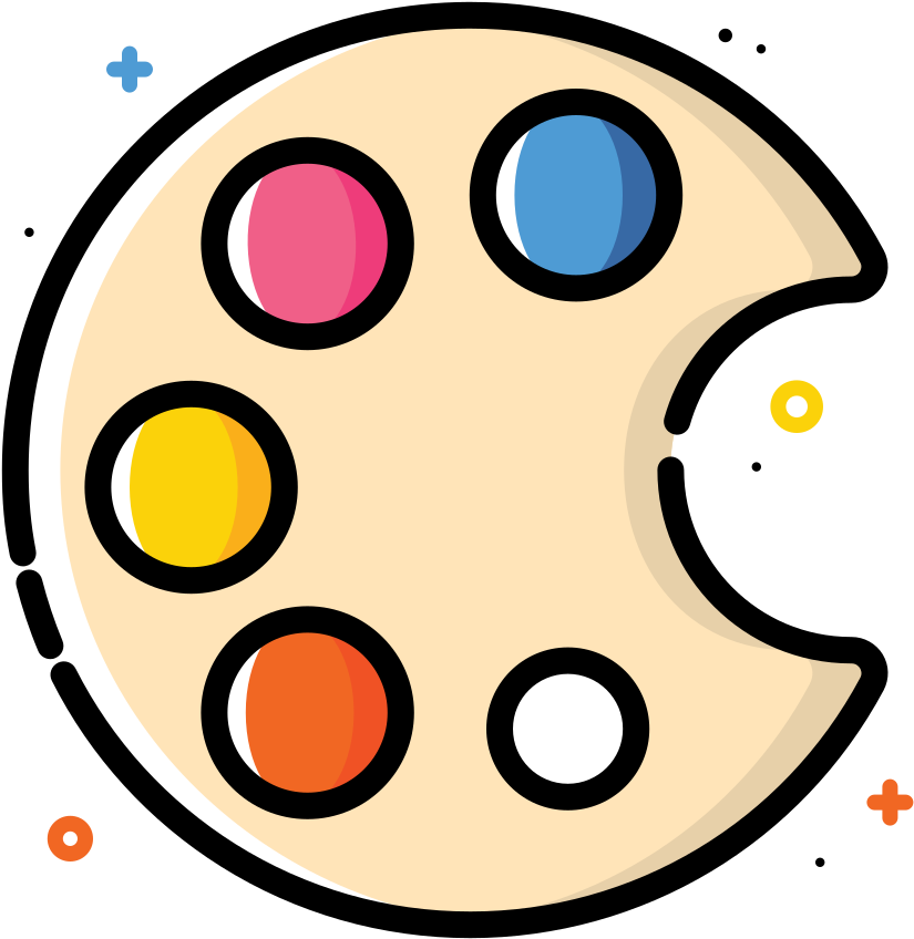 Download Svg Download Png - Painting Icon (1024x1024), Png Download