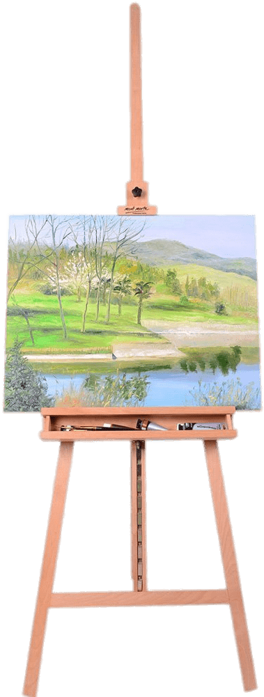 Download - Mont Marte Artists Tripod Easel (1000x1000), Png Download