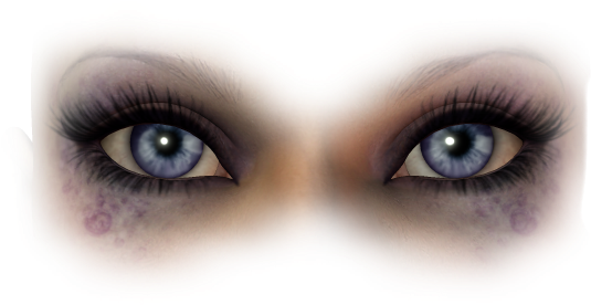 Imágenes De Ojos - Ojos De Terror Png (574x285), Png Download