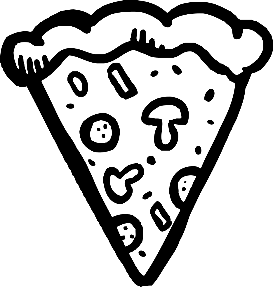 Pizza Svg Png Icon Free Download - Pizza Svg (935x981), Png Download