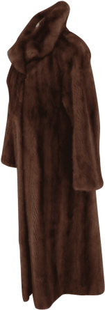 Free Png Sexy Women Yves Salomon Fur Coat Brown Png - Fur Clothing (480x480), Png Download