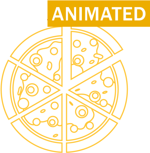 Black Pizza Icon - Icon (548x548), Png Download