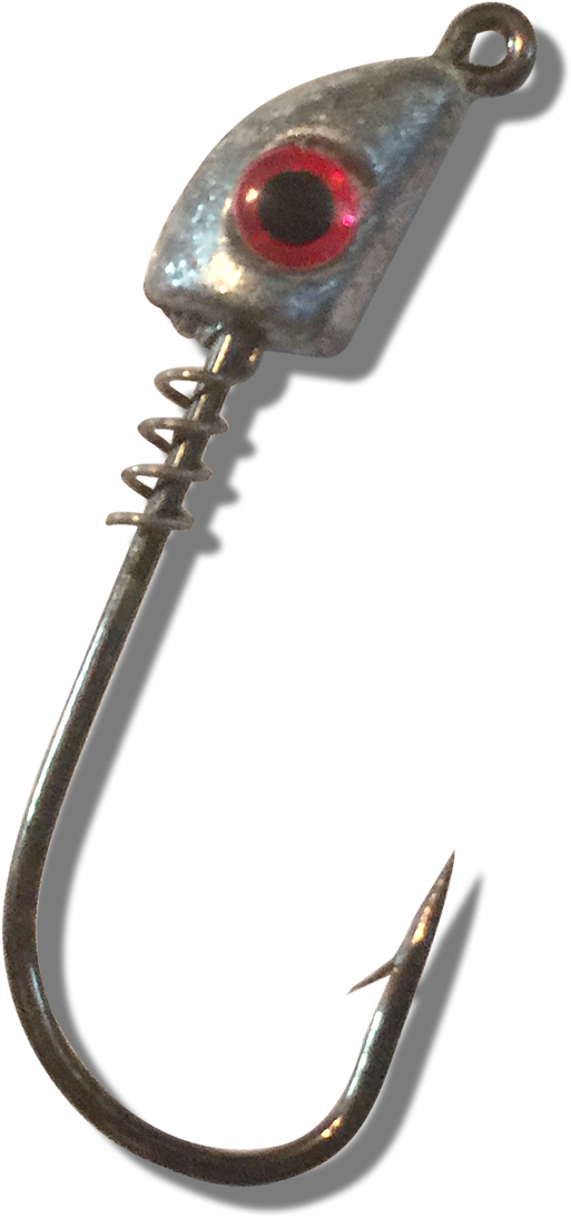 “bullseye” Lock In Screw Jig Head Jig Head (1200x1200), Png Download